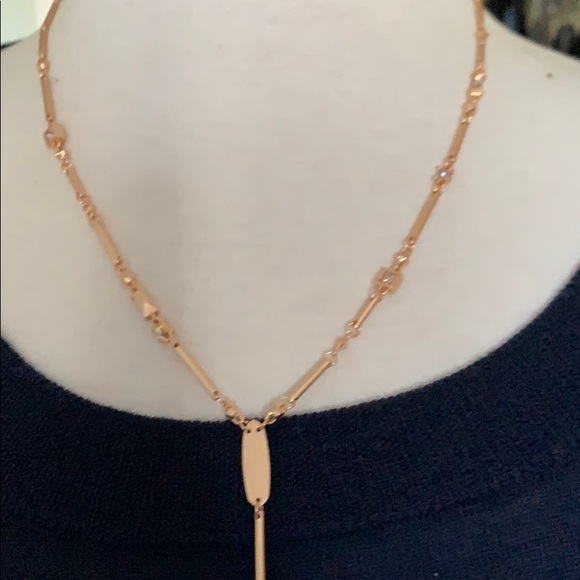 Kendra Scott y Crowley necklace in rose go… - Picture 9 of 13